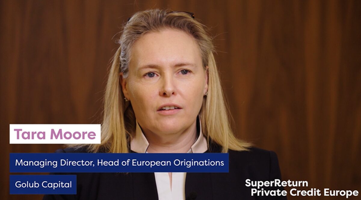 Tara Moore Discusses the Evolution of Private Credit with SuperReturn ...